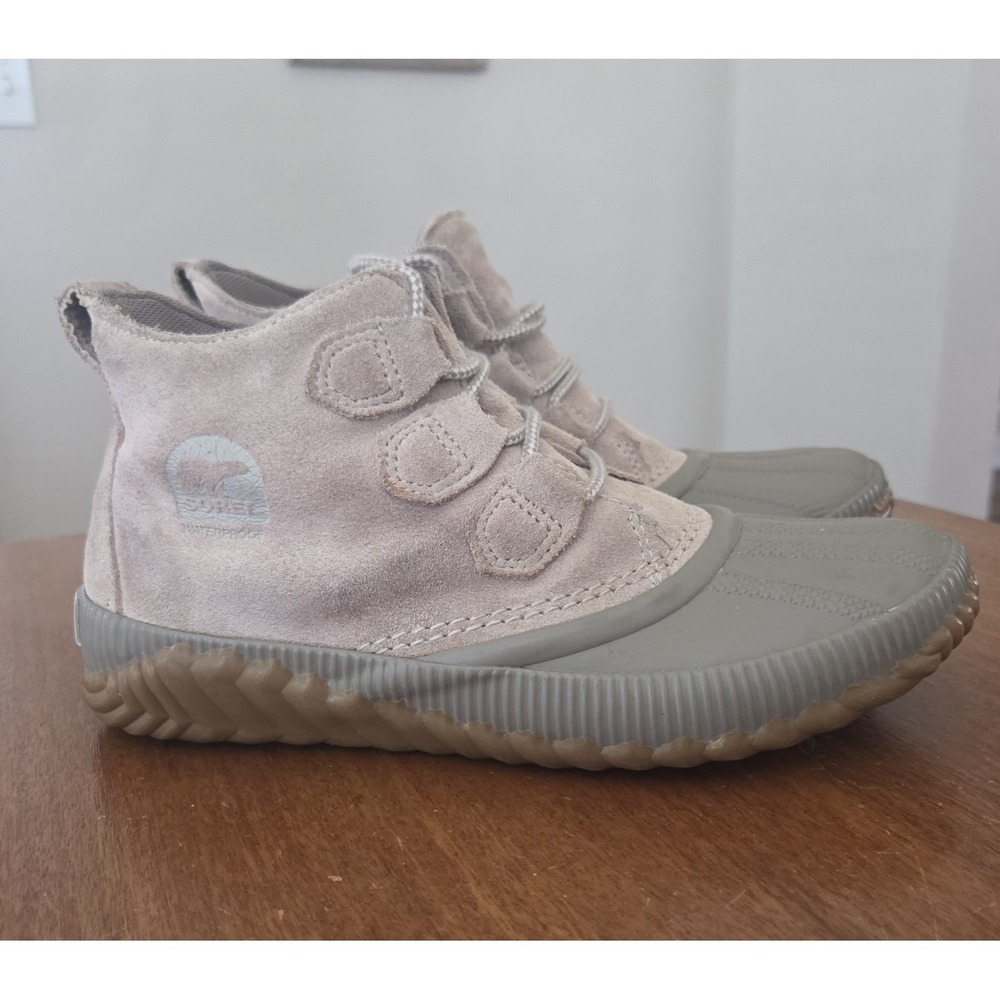 Sorel Out N About Duck Boots Women's 7 Taupe/grey‎ Waterproof